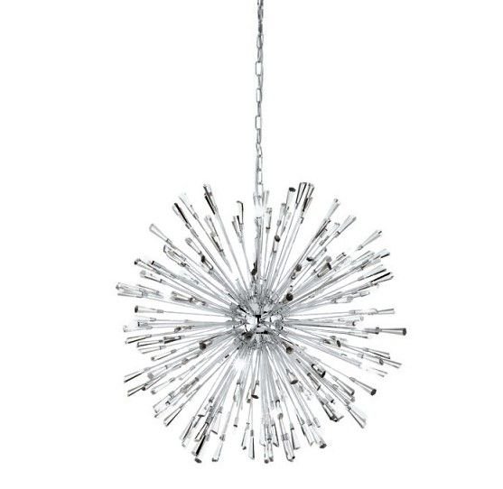 Pendul cristal EGLO VIVALDO SILVER MAXI